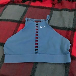 Nike blue bra, size small